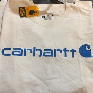 Nwt Carhartt logo short sleeve shirt
